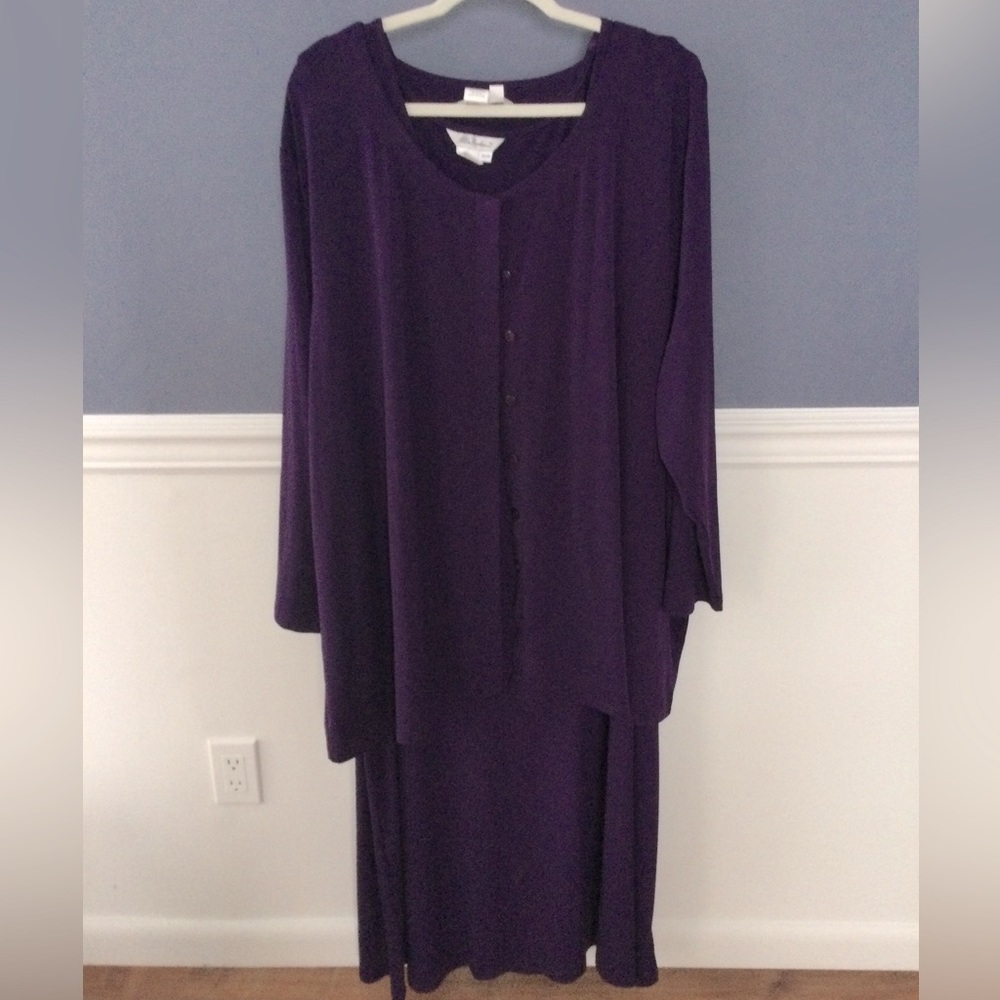 Ulla Popken Tank Dress with Jacket